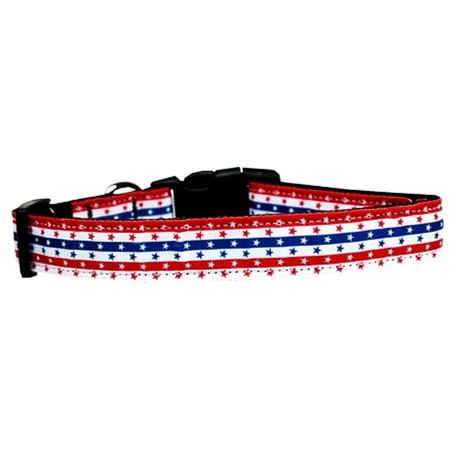 MIRAGE PET PRODUCTS Stars in Stripes Nylon Dog Collar Extra Large 125-181 XL